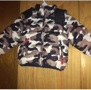 Toddler boys heavy coat